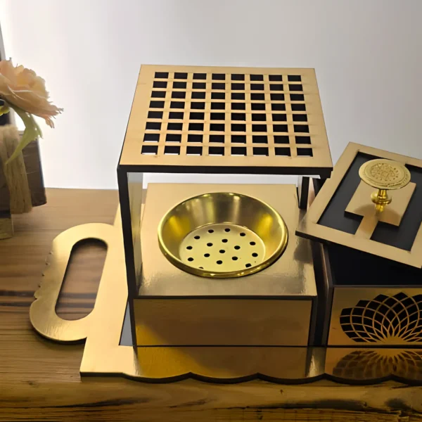 ⁦Incense Burner - المبخرة الذهبية⁩ - الصورة ⁦2⁩