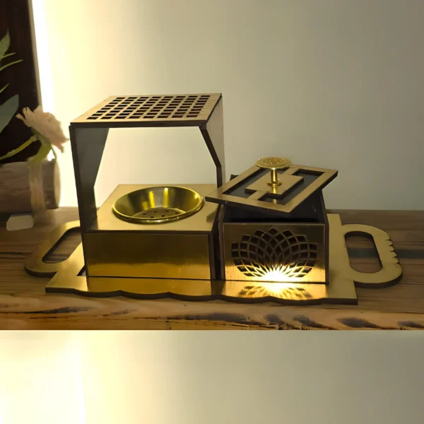 ⁦Incense Burner - المبخرة الذهبية⁩ - الصورة ⁦4⁩